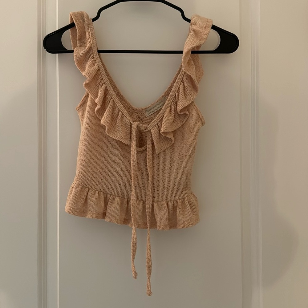 Summer knit tank